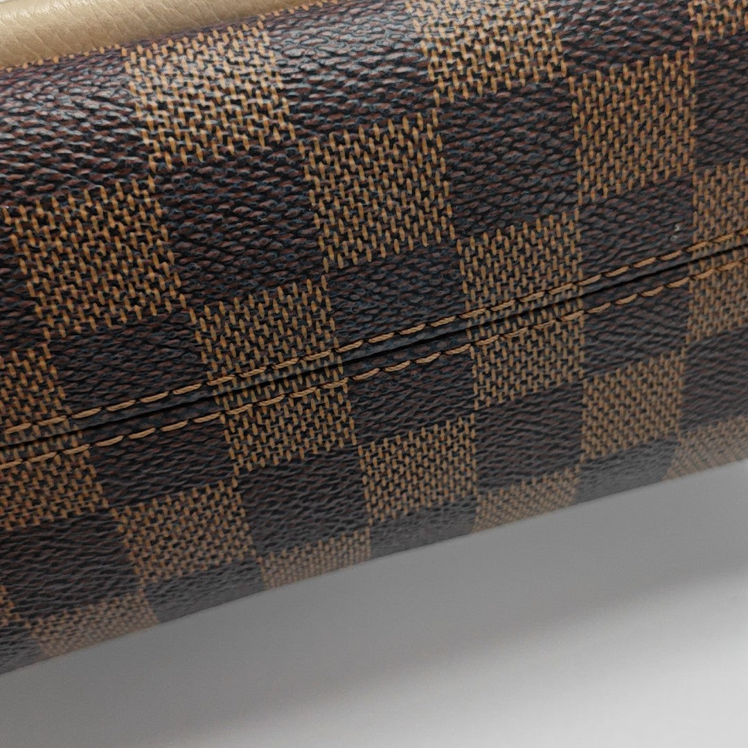 VAVIN PM Damier Ebene Coated Canvas Brown