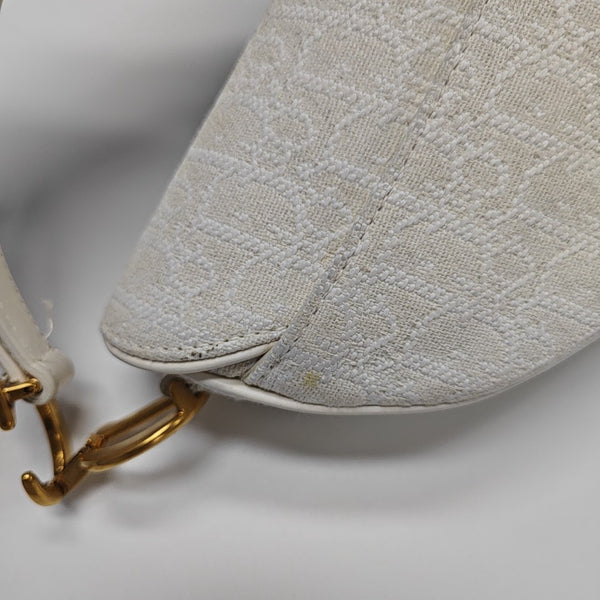 Saddle Mini Canvas White