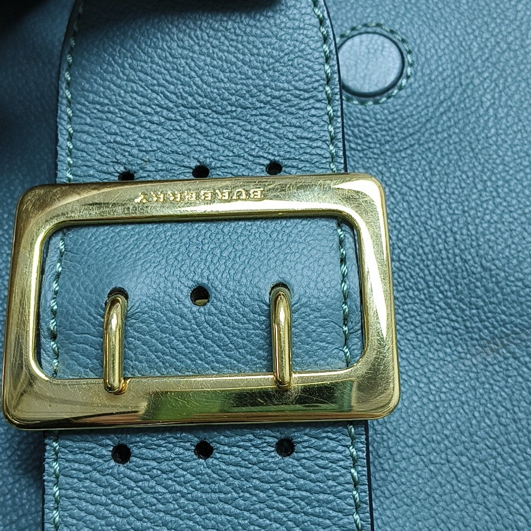 Buckle Medium Calfskin Green
