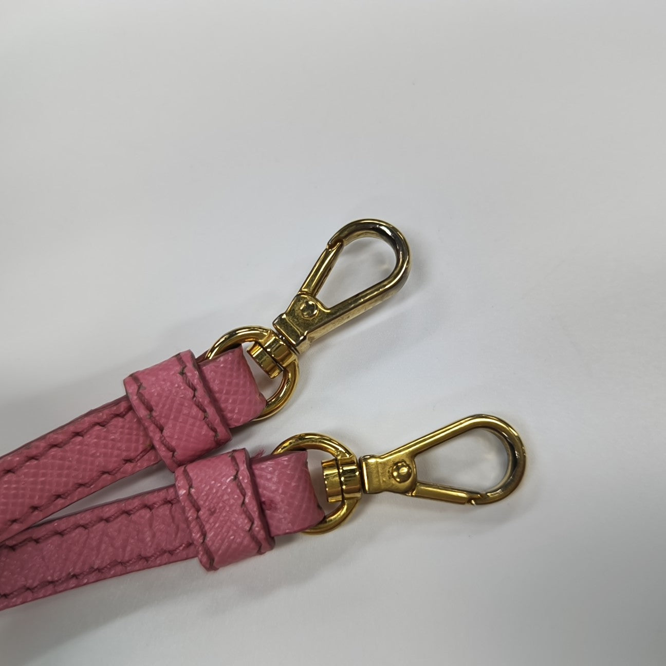 Saffiano Calfskin Shoulder Bag Pink