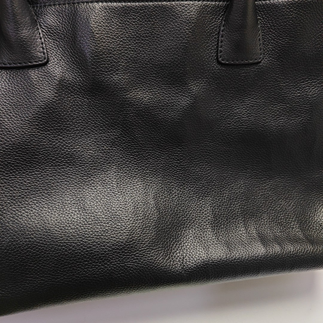 CERF Extra Large Grained Calfskin Black
