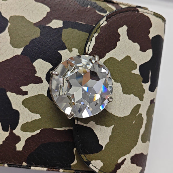 Calfskin Shoulder Bag Multicolor