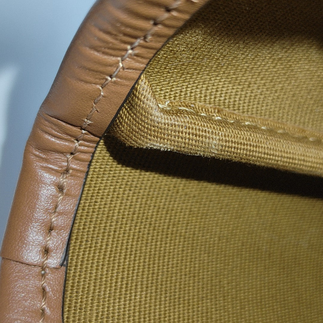 TRIOMPHE CANVAS Medium Coated Canvas Brown