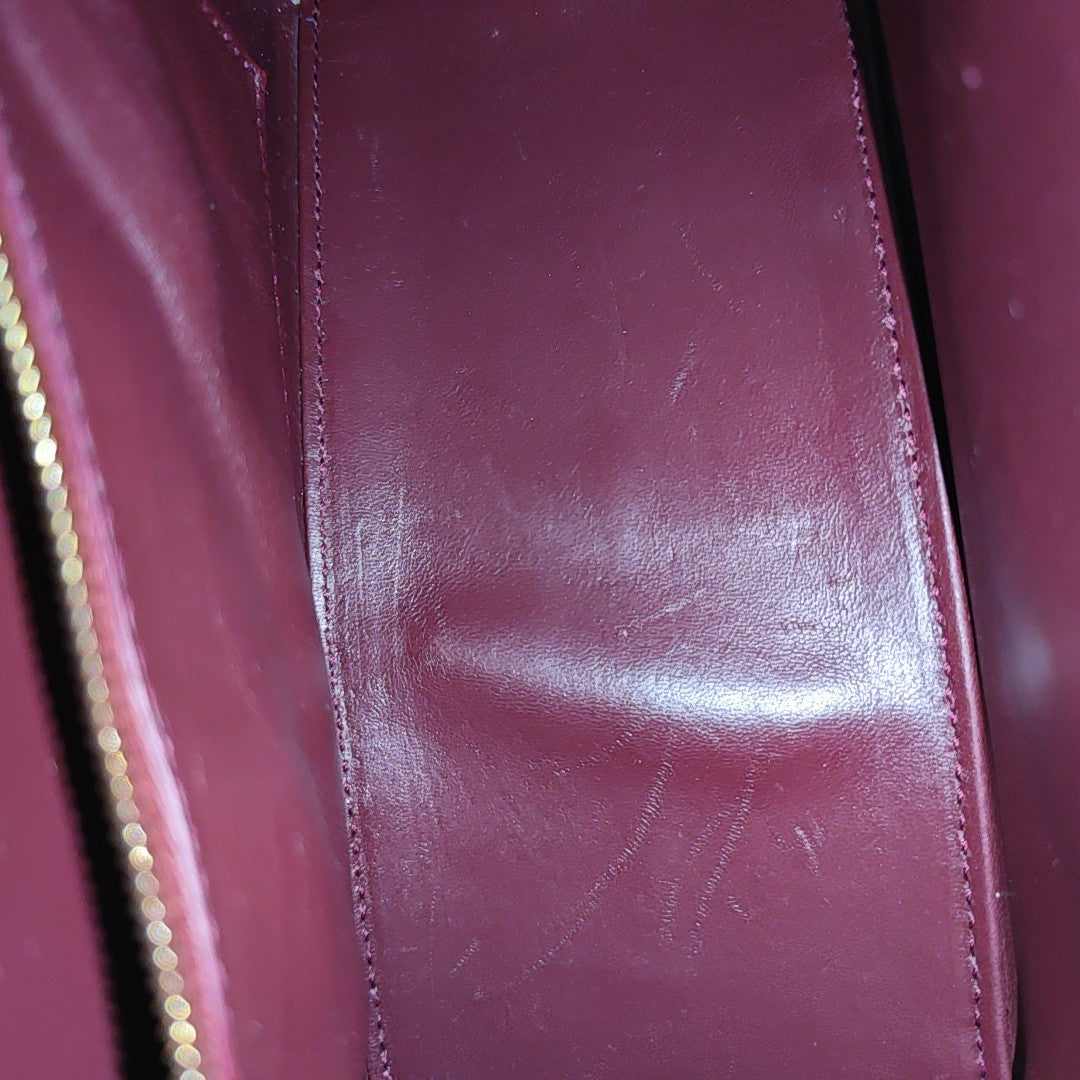 Hourglass S Calfskin Red