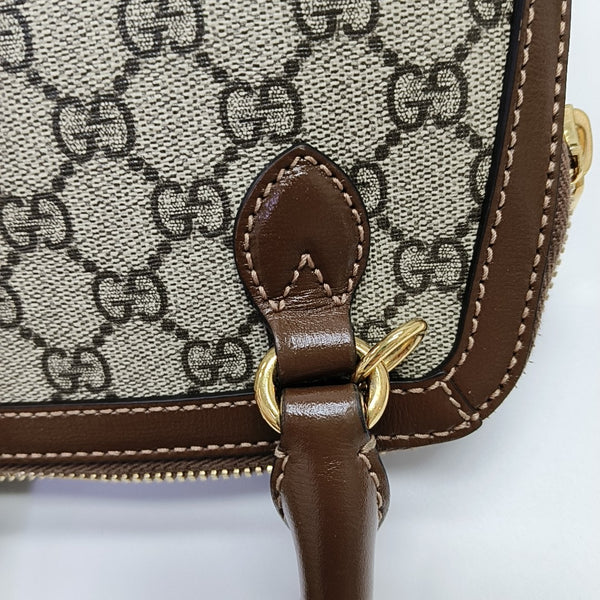 Horsebit 1955 Mini Coated Canvas Beige