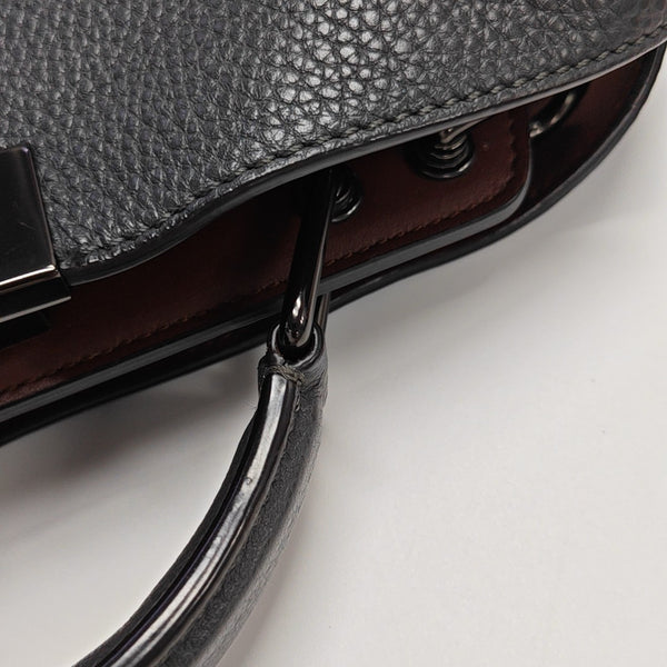 Peekaboo Small Calfskin Gray