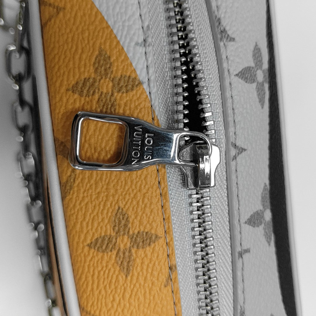 SOFT TRUNK Mini Monogram Coated Canvas White