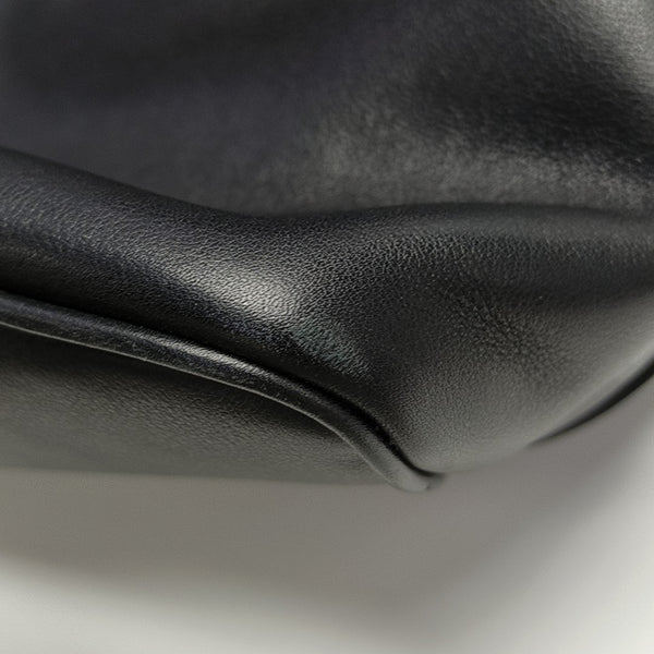 Calfskin Bucket Bag Large Black