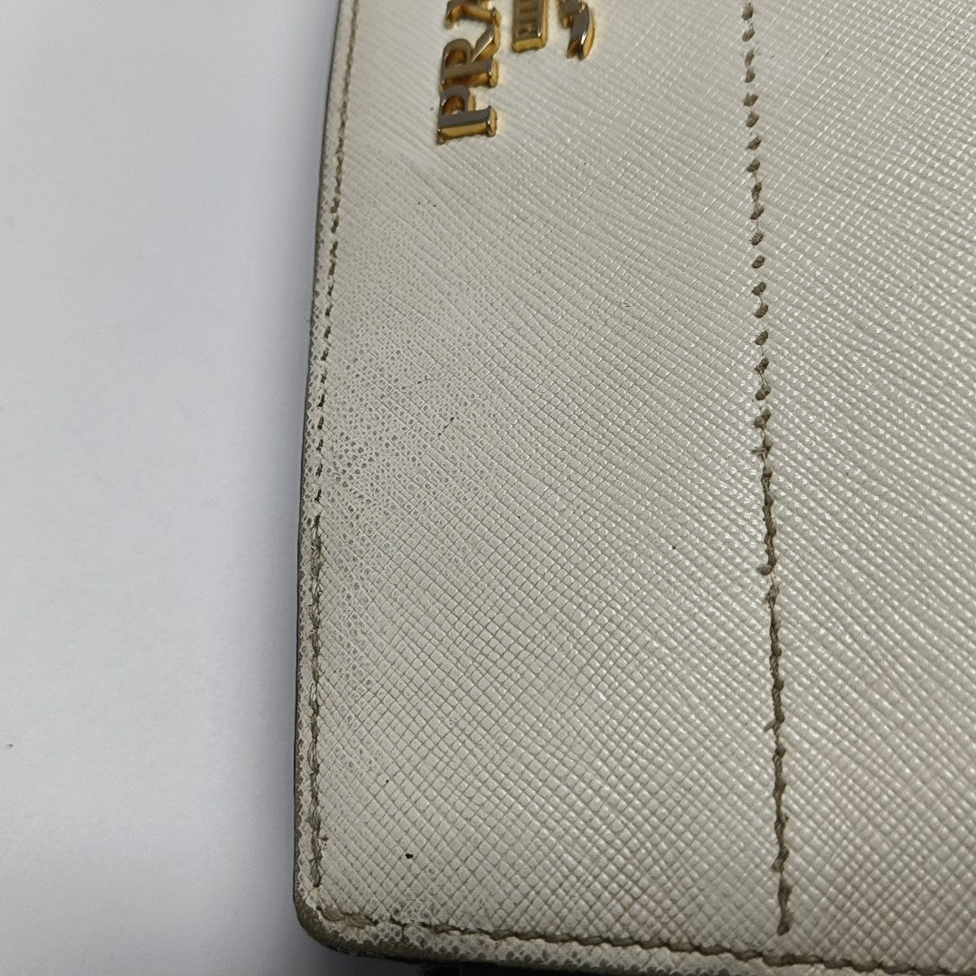 Calfskin Shoulder Bag White
