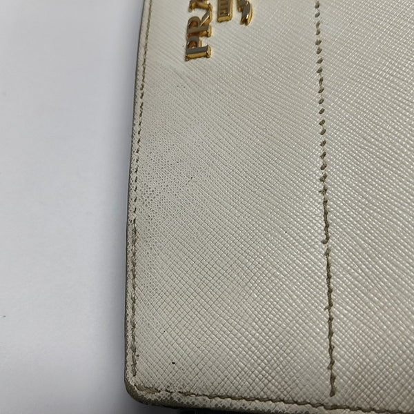 Calfskin Shoulder Bag White