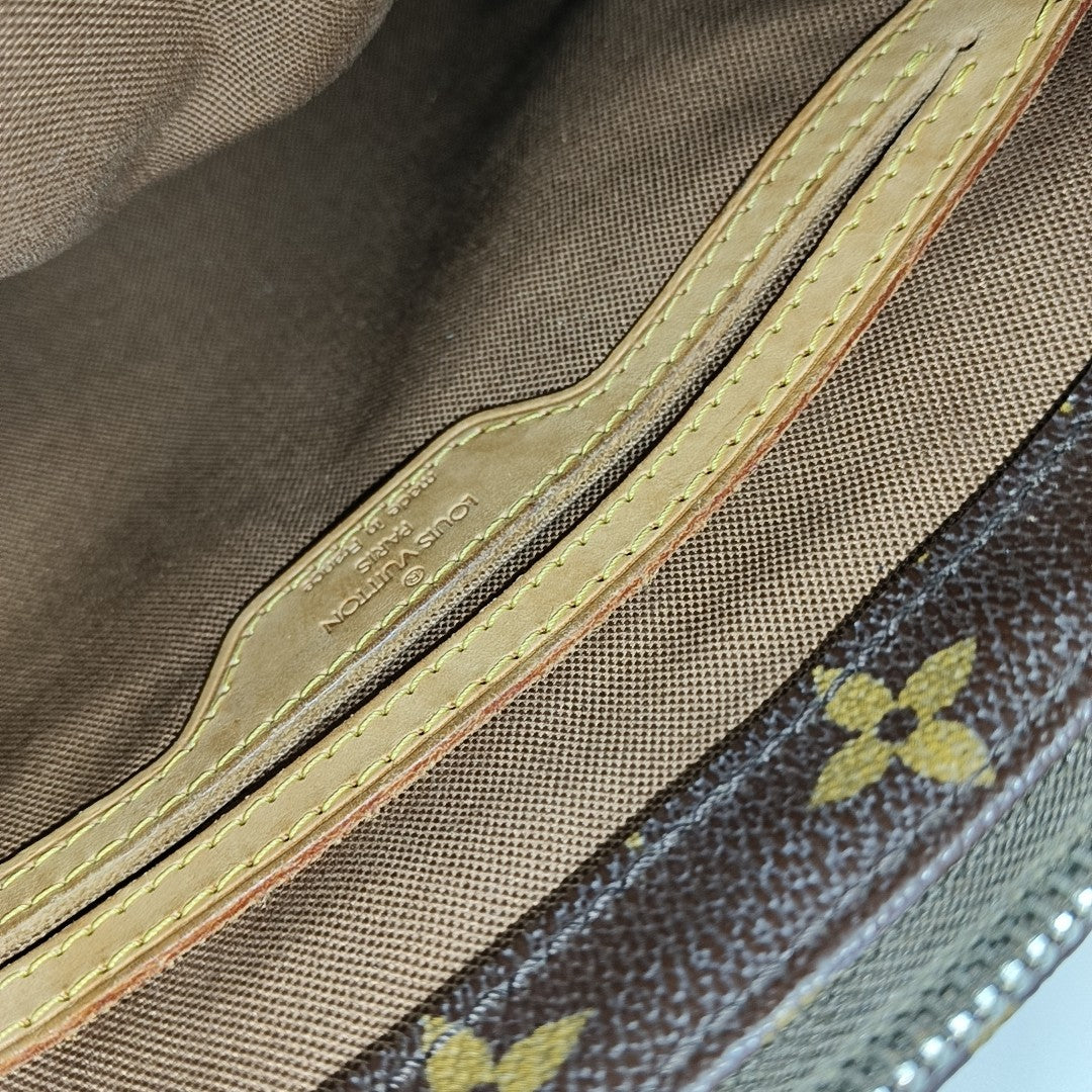 PIANO Monogram Coated Canvas Brown
