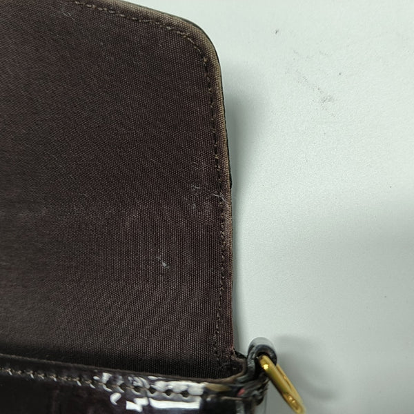 FÉLICIE Monogram Patent Leather Red