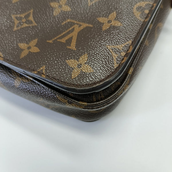 Lona Revestida Monogram marrón Métis MM