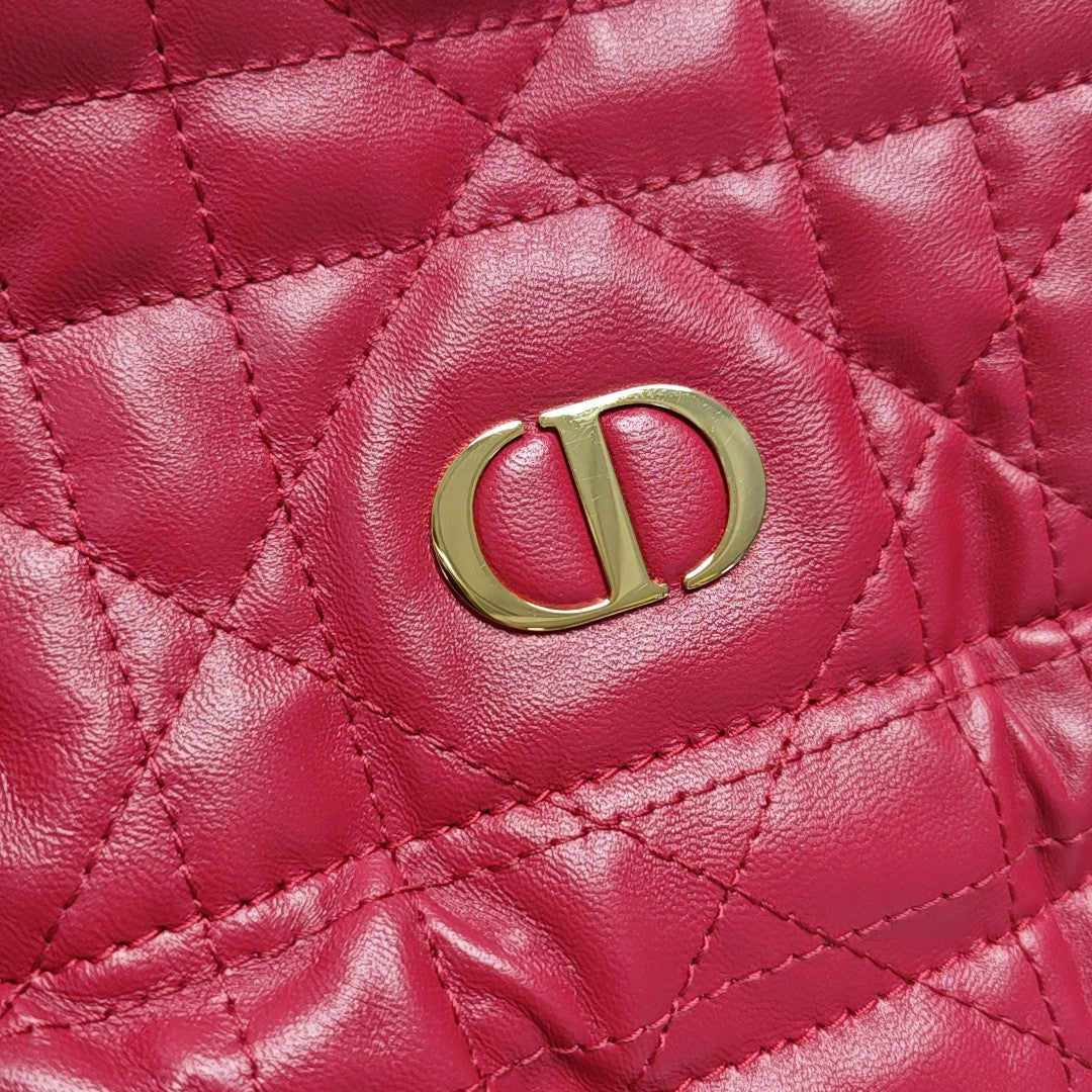 Miss Caro Cannage Lambskin Red