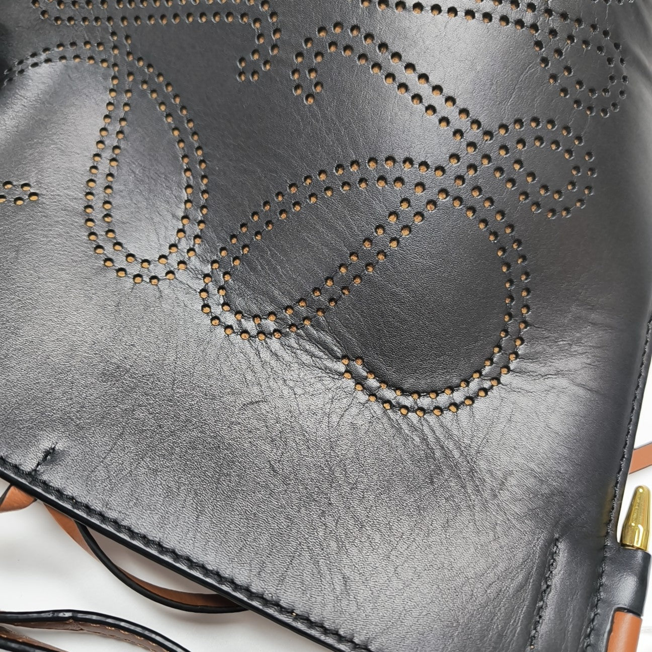 Gate Mini Calfskin Black