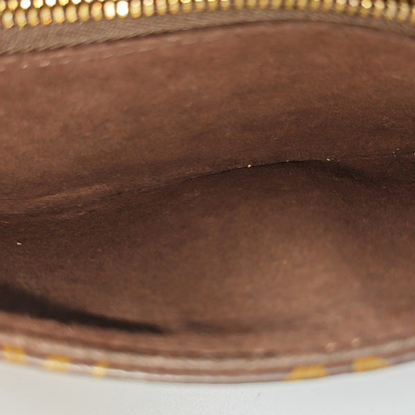 MÉTIS EAST WEST Monogram Coated Canvas Brown