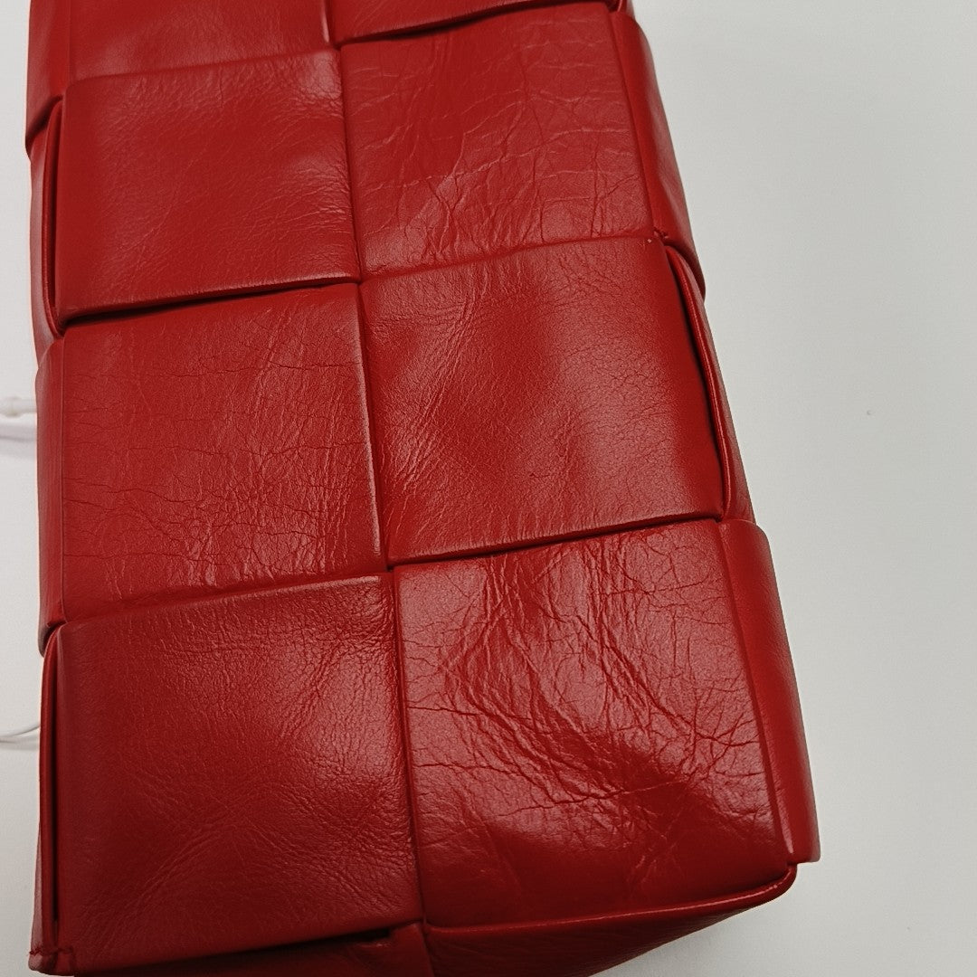 Cassette Small Calfskin Red