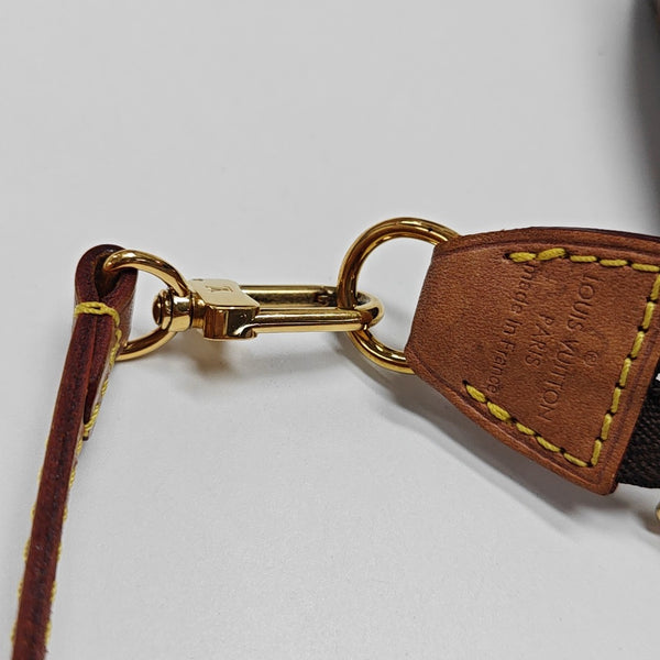 ACCESSOIRES GM Monogram Coated Canvas Brown