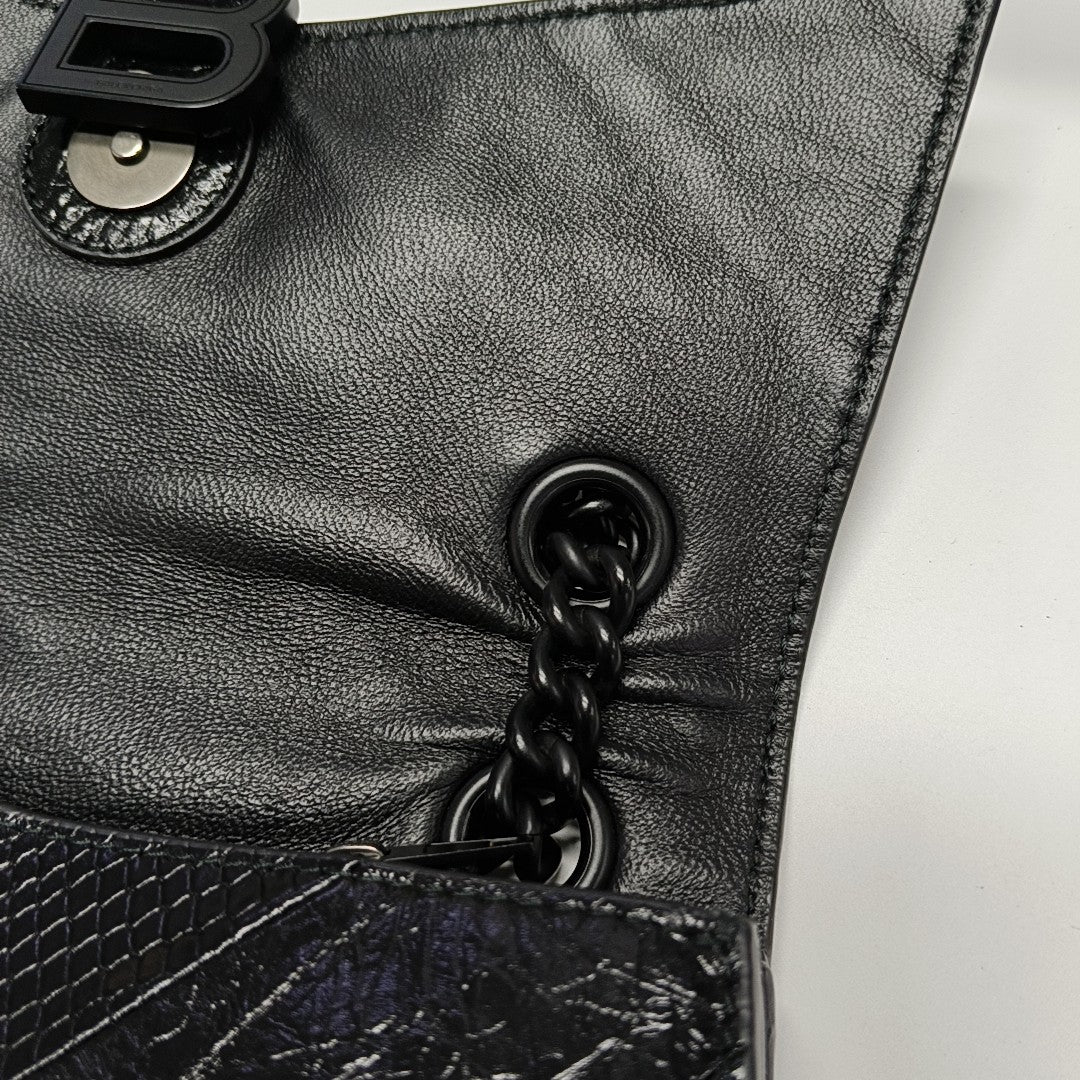 Crush Small Calfskin Black