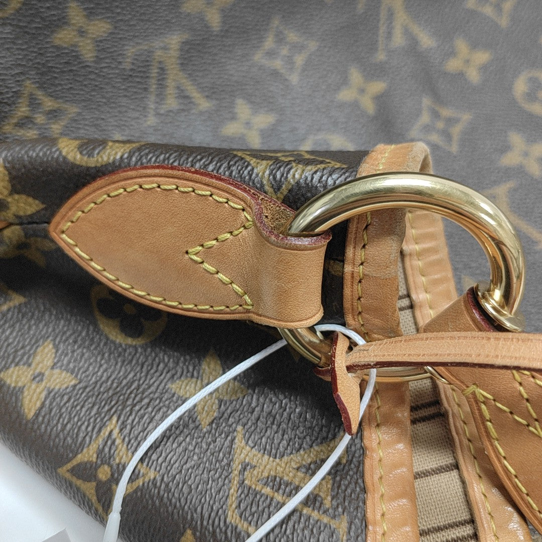 DELIGHTFUL Monogram Coated Canvas Brown