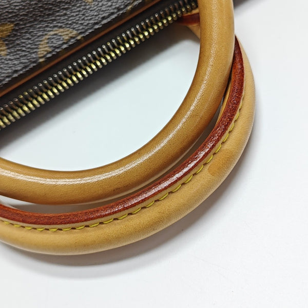 POPINCOURT Monogram Coated Canvas Brown