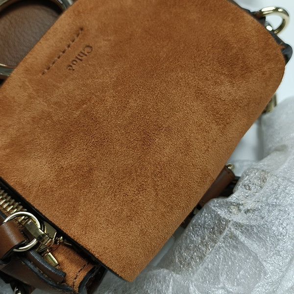 Faye Mini Calfskin Brown