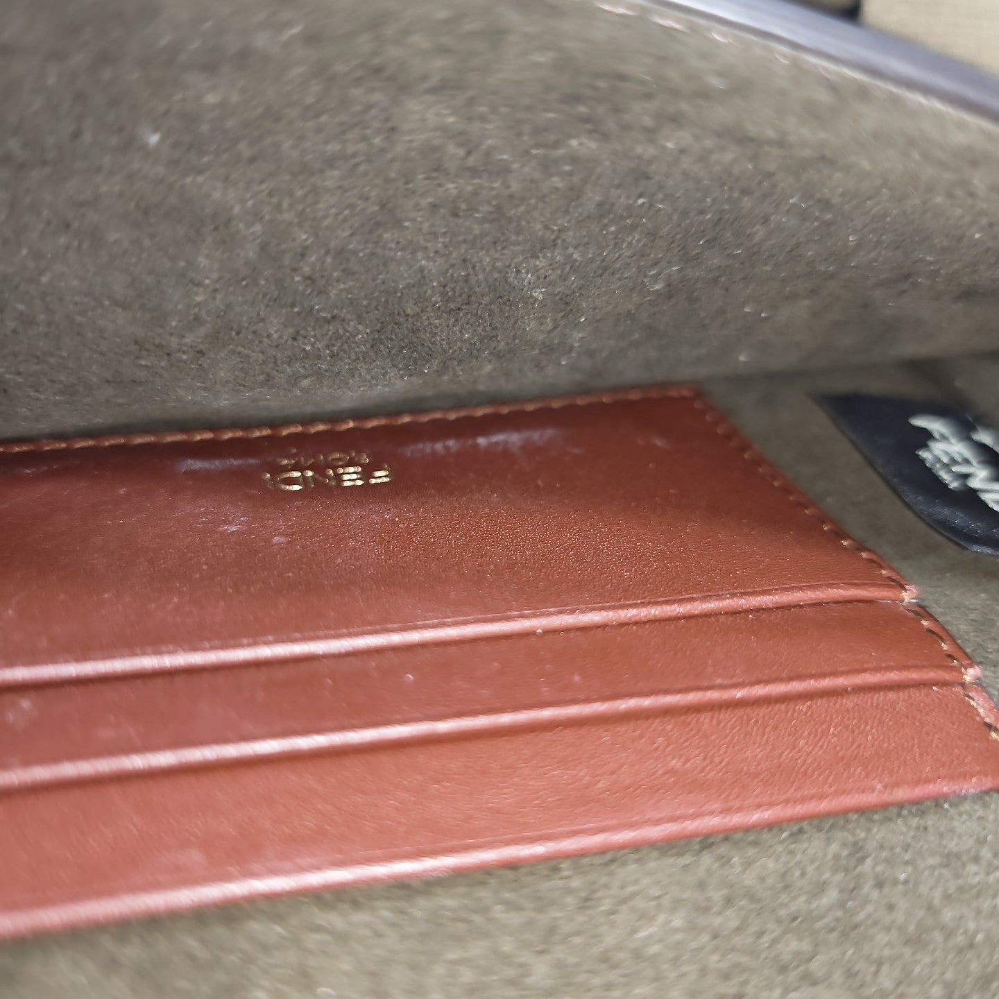 Baguette Mini Calfskin Red