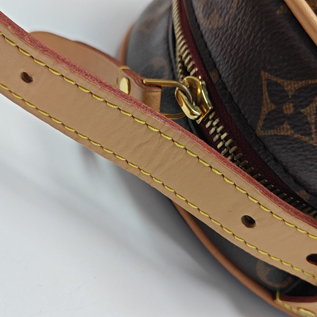 BOITE CHAPEAU PM Monogram Coated Canvas Brown