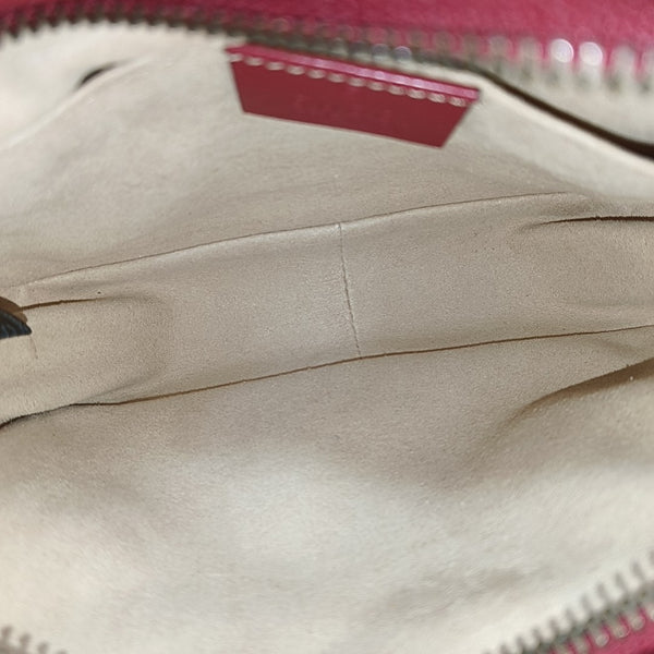 GG Marmont Super Mini Quilted Calfskin Red