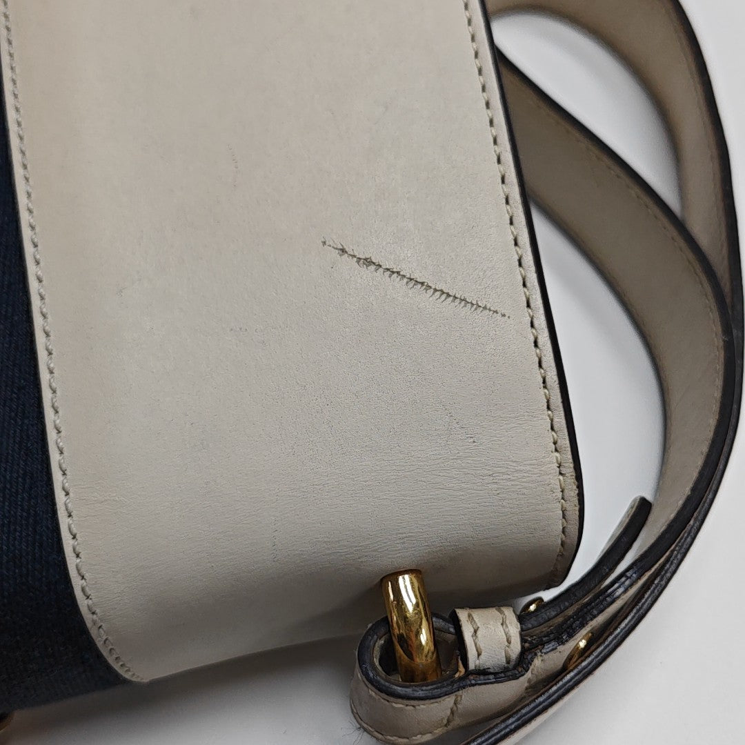 Sylvie Small Calfskin White