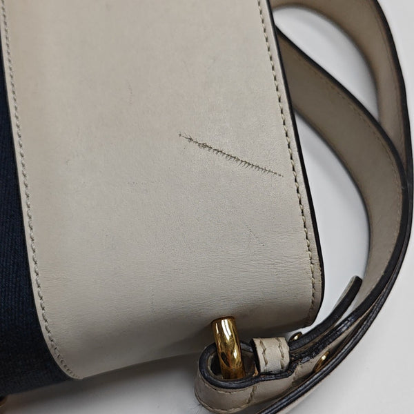 Sylvie Small Calfskin White