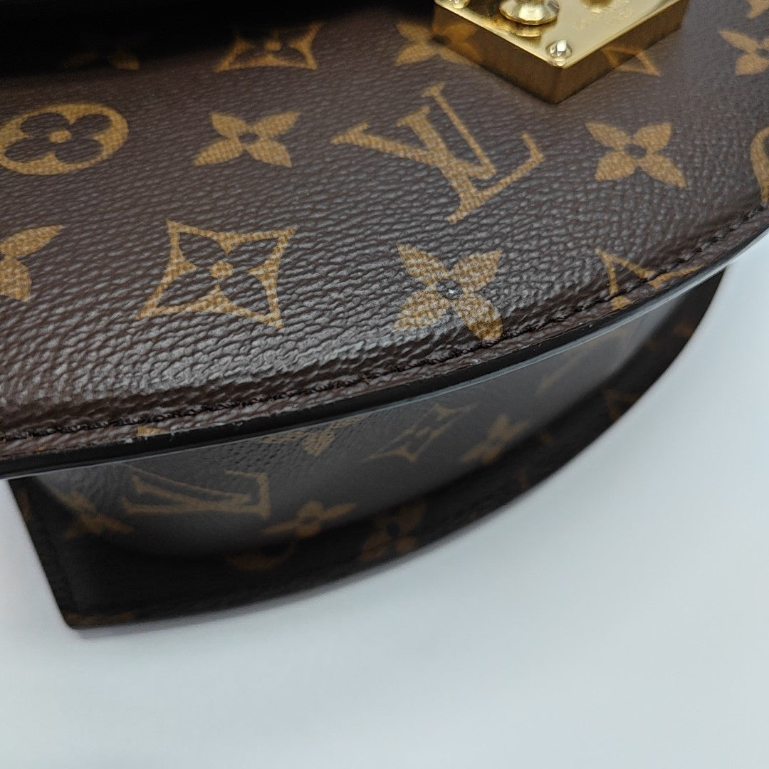 EDEN Monogram Coated Canvas Brown