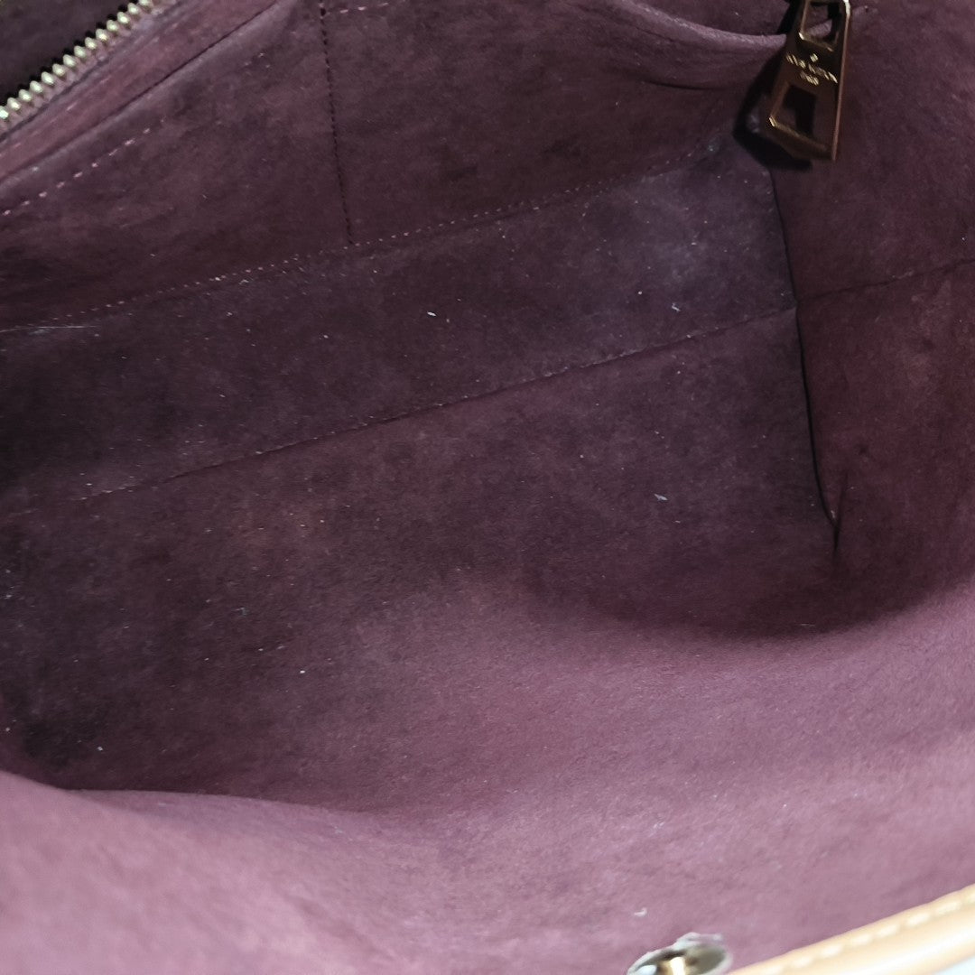 CARRYALL PM Monogram Coated Canvas Brown