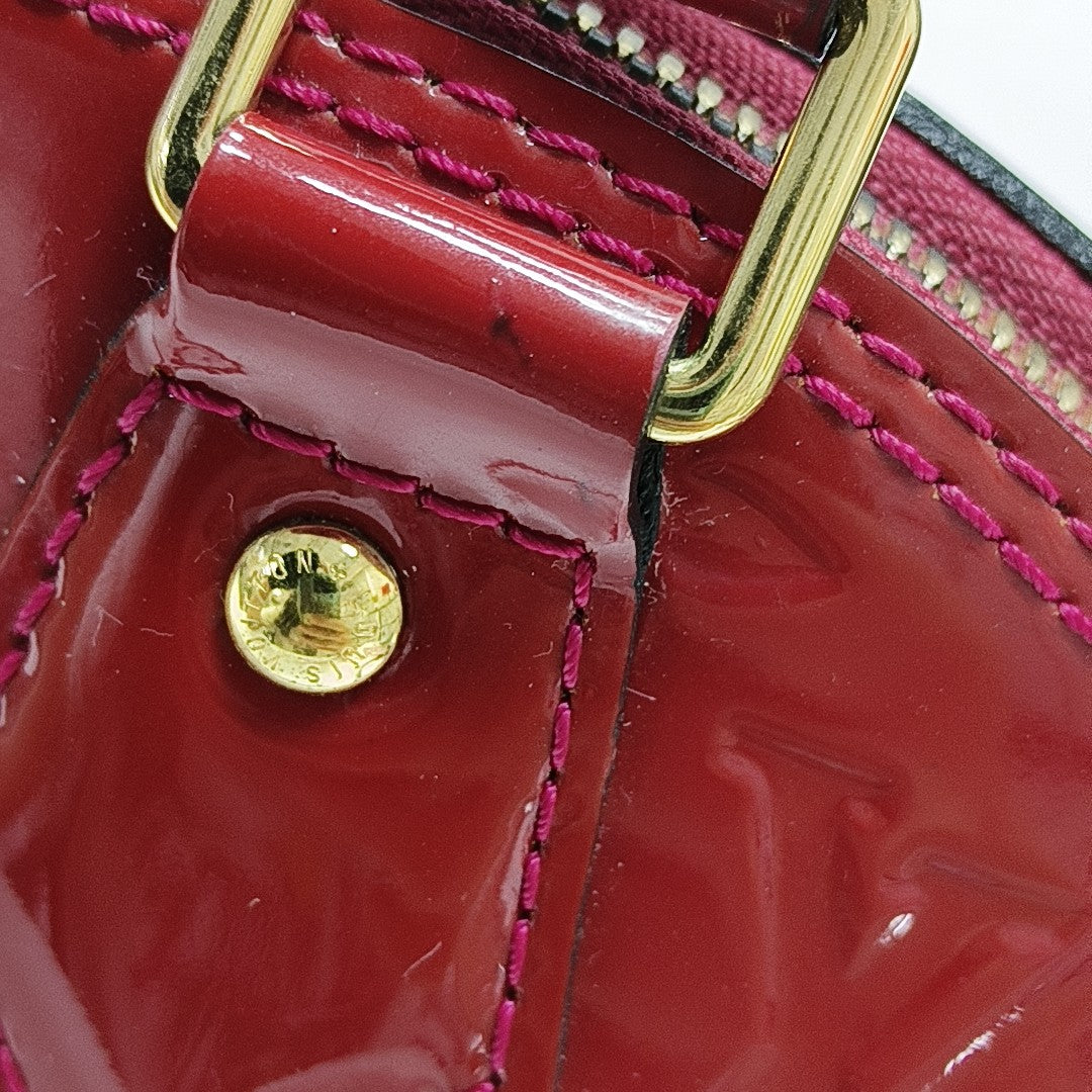 ALMA BB Patent Leather Red