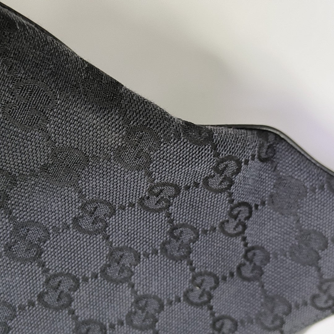 Monogram Canvas Top Handle Bag Black
