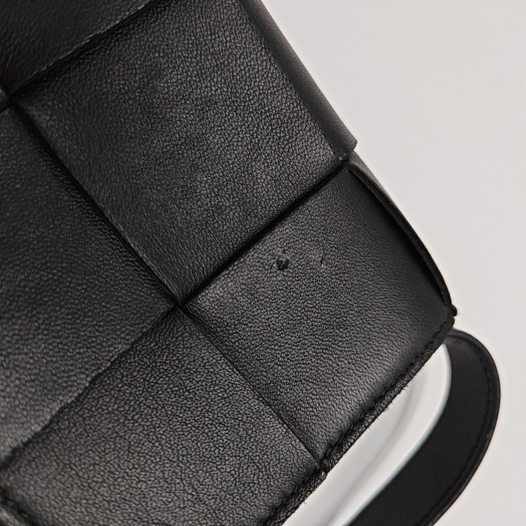 Cassette Mini Lambskin Black