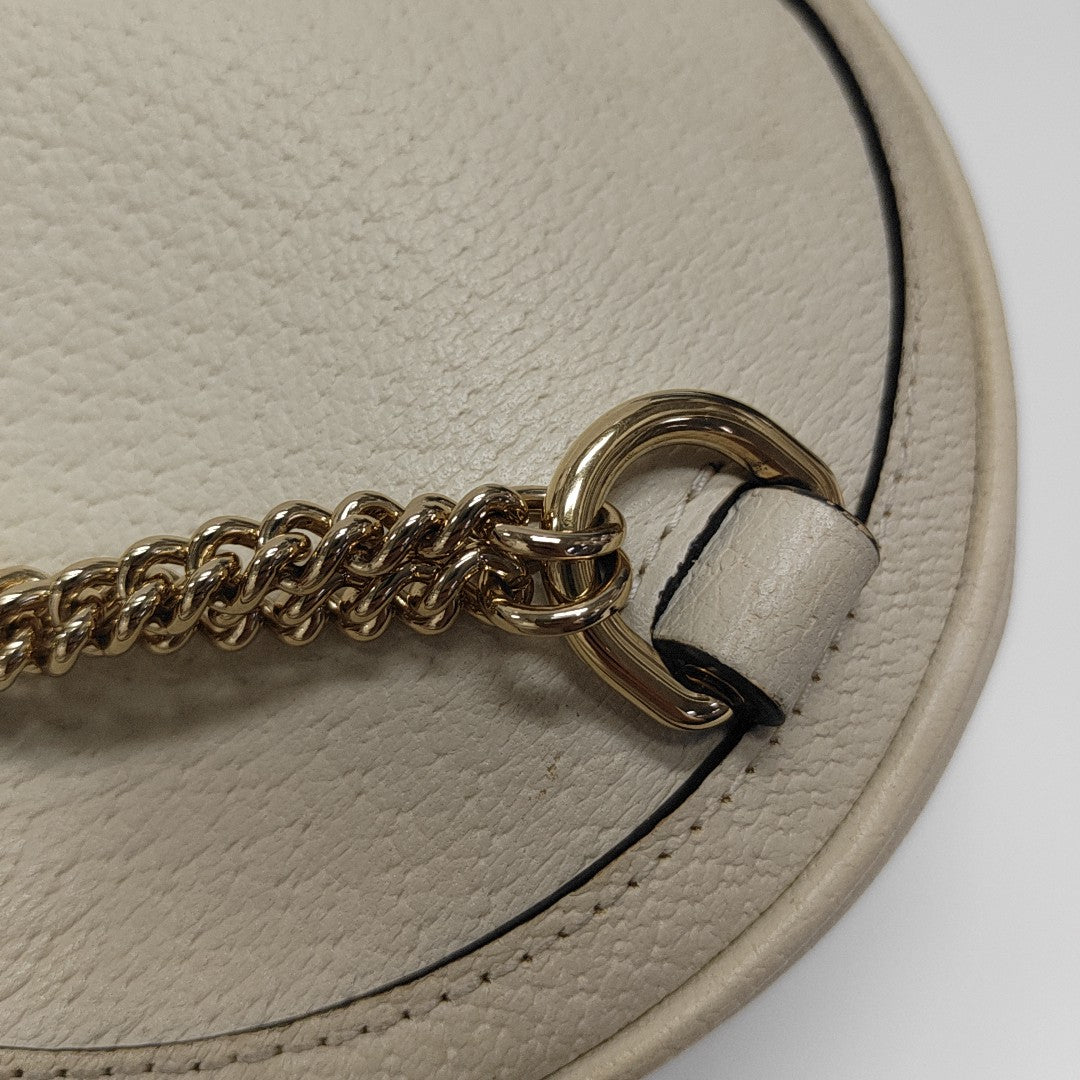 Ophidia Mini Calfskin White