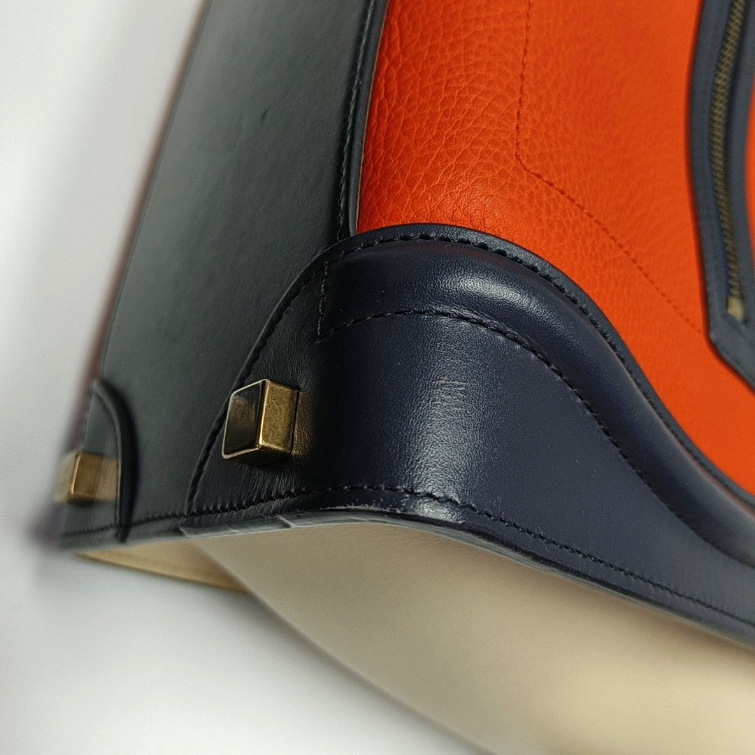 Authenticated pre-owned  LUGGAGE Micro Calfskin Multicolor - Tote Bag at Looply