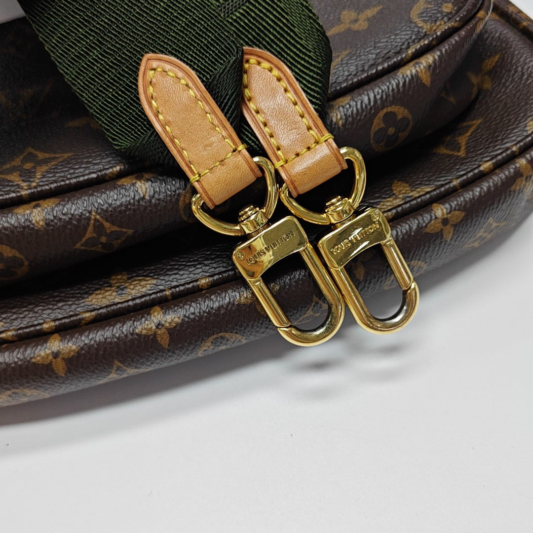 MULTI Monogram Coated Canvas Brown