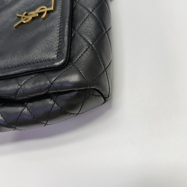 NOLITA Mini Quilted Lambskin Black