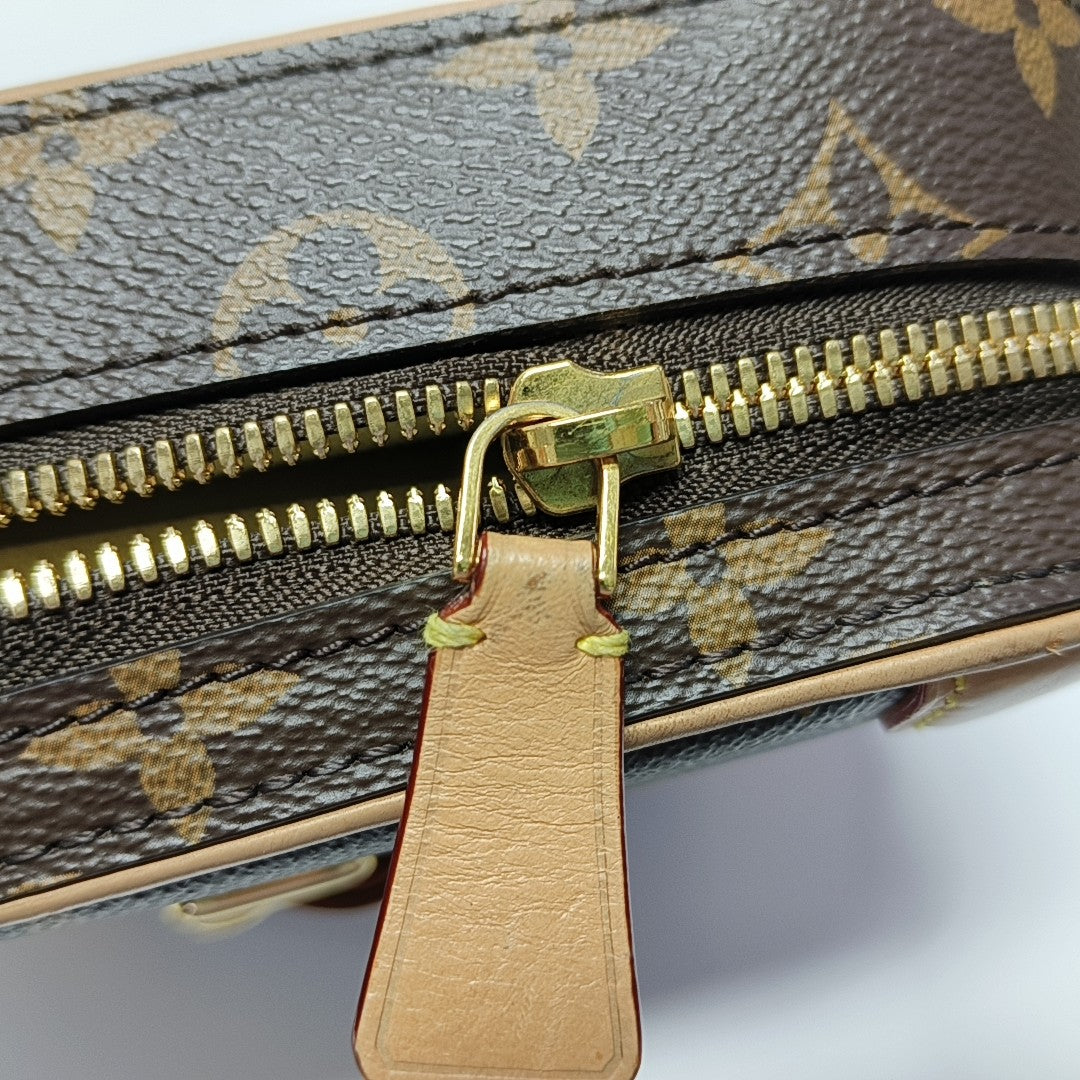 VALISETTE Monogram Coated Canvas Brown