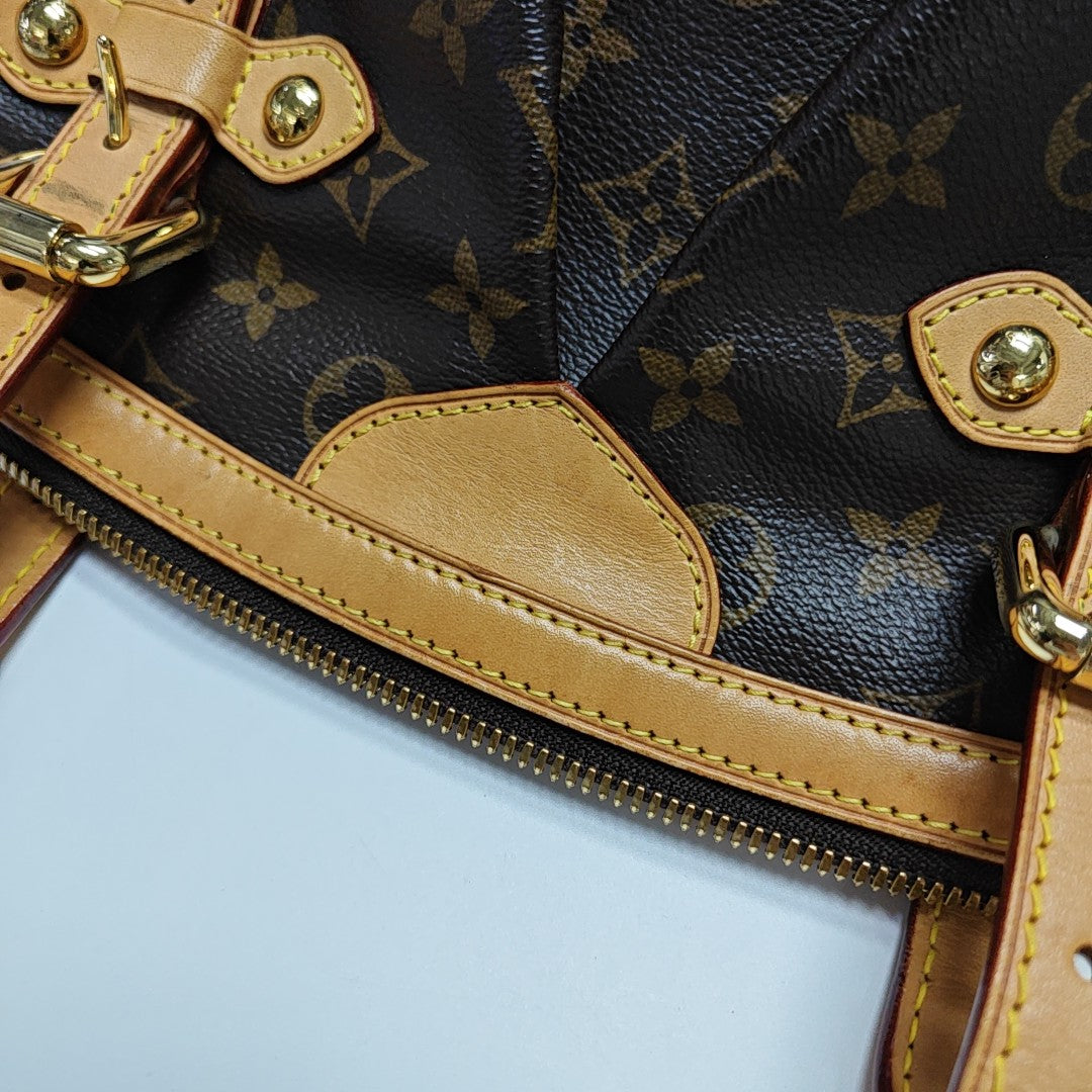 TIVOLI GM Monogram Coated Canvas Brown