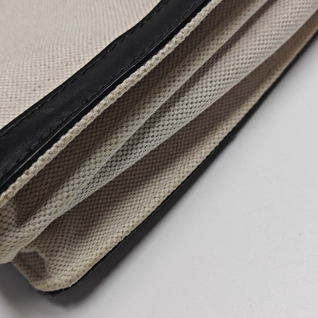 Pochette Medium Canvas Beige