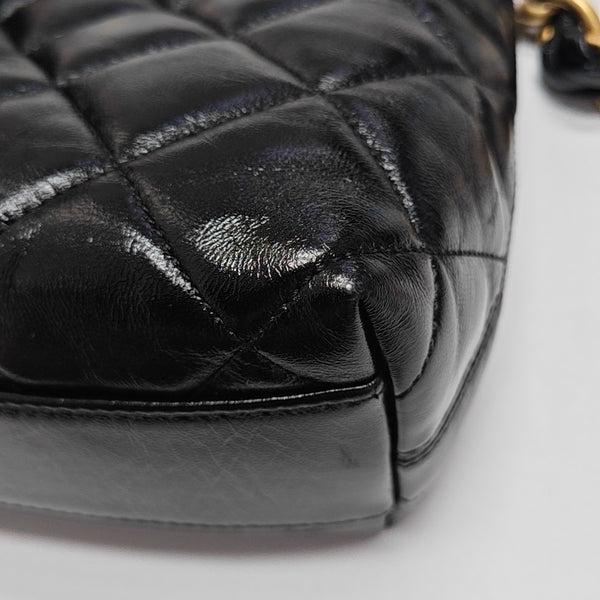 Quilted Lambskin Small Black