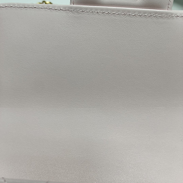 Quilted Lambskin Crossbody Bag Pink