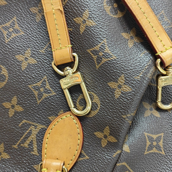 TURENNE MM Monogram Coated Canvas Brown