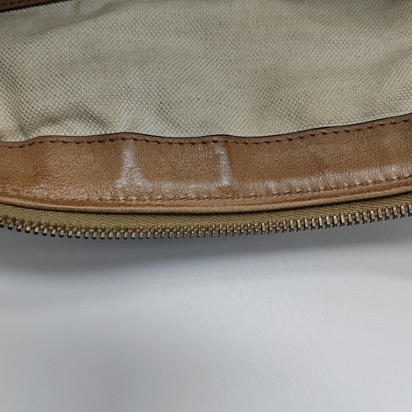 Rania Monogram Canvas Beige