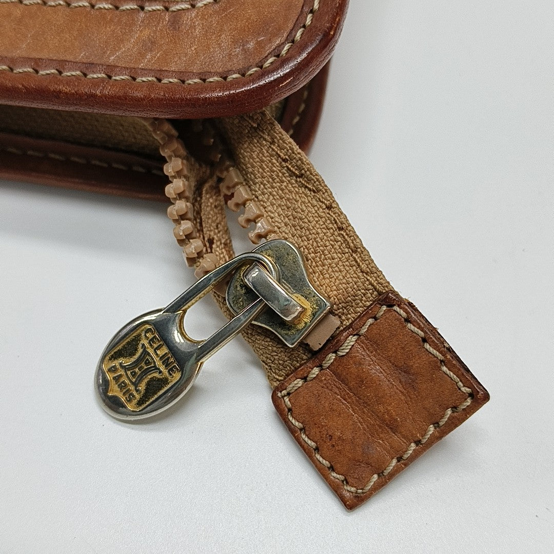 MACADAM CLUTCHES Coated Canvas Beige