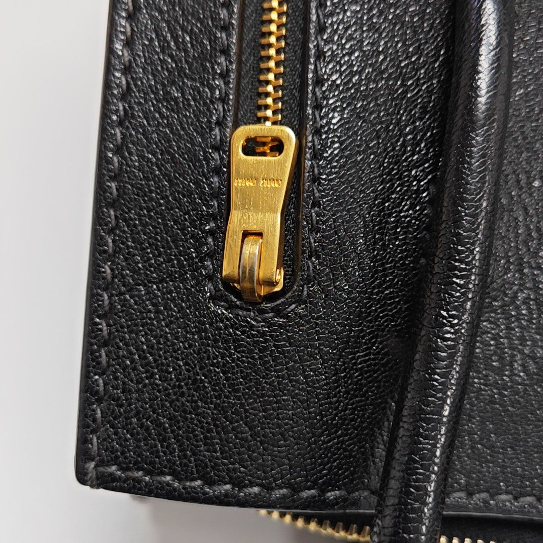 Calfskin Tote Bag Black