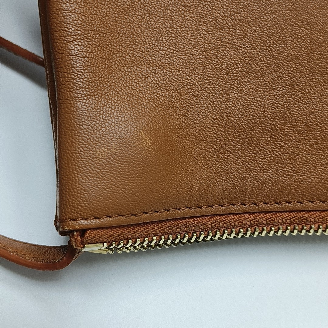 TRIO Small Calfskin Brown
